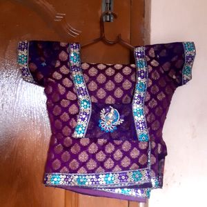 Saree & Blouse Mirror Work