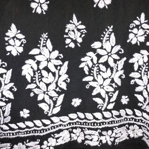 Chikankari Long Kurti