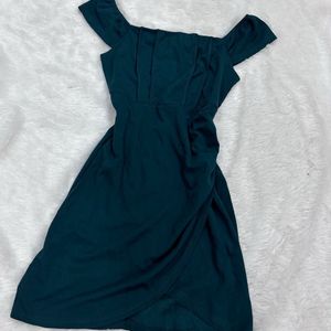 Green Pinterest Corset Mini Dress 🌿