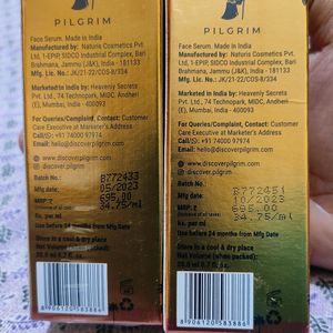 😍Pack Of 3 Pilgrim Serum Combo..😍