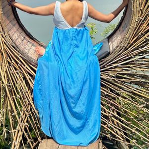 Long Slit Gown For Maternityshoot And Other Shoots