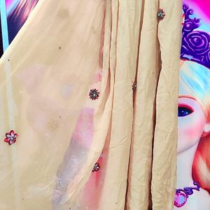 Anarkali Gown With Bottom And Dupatta