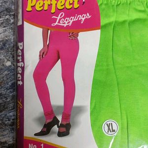 Parrot Green Leggings