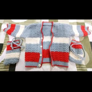 Baby Woollen Sweater - 2 Combo