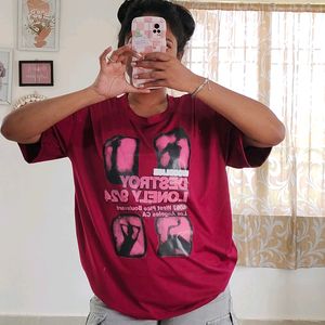 Korean Oversized Tee-shirt