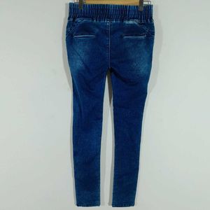 Dark Blue Jegging For Women's