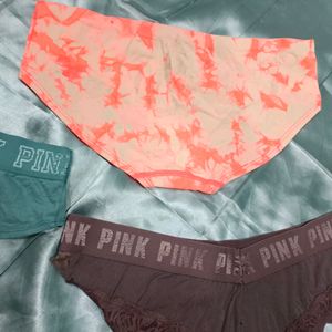 Combo Of Three Branded Victoria's Secret Penty