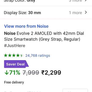 NOISE EVOLVE 2 AMOLED WATCH