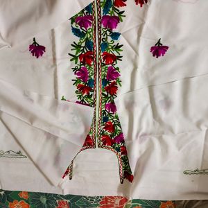 New Dress Material With Full Embroidery