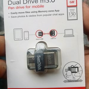 SanDisk OTG 64gb Dual Drive 3.0 Pendrive