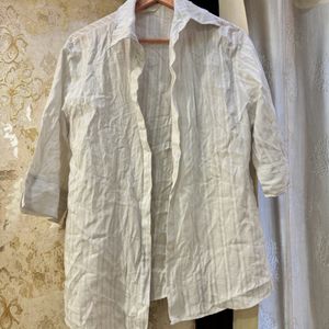 Free Size Beautiful White Shirt