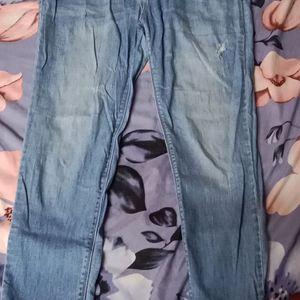 Women's Floral Jeans