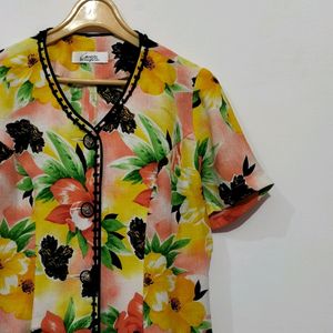 Floral Print Shirt