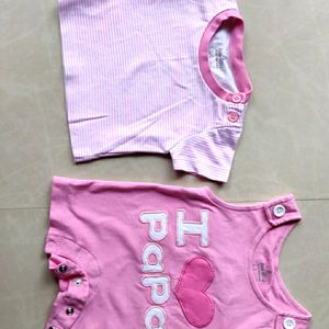 Pink Jumpsuit For Baby Girl