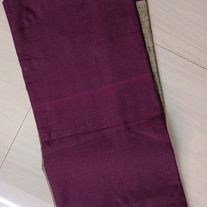 Soft Khadi Saree (Purple 💜)