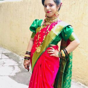 Red Traditional Saree