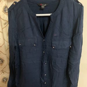 Navy Blue Shirt