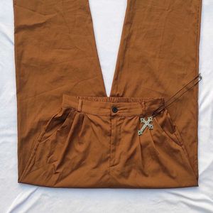 Urbanic Brown Korean Formal Pants