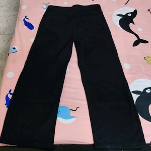 Black Flared Pants