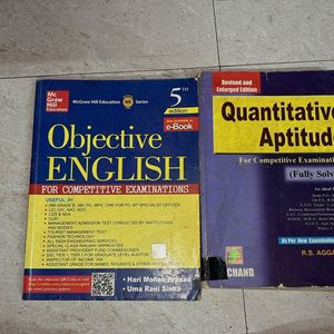 Pack Of 2 Competitive Exam Books