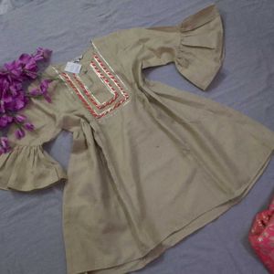 Beautiful Suit Set Peplum Kurti