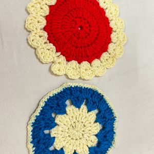 Tea Crochet Coaster