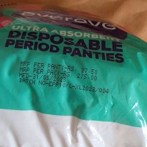 Ultra Absorbent Disposable Period Panties