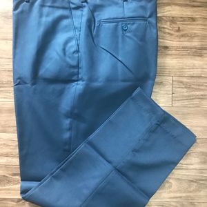 Peacock Blue 44 Formal Trouser