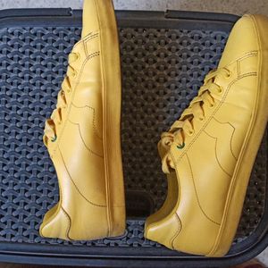 Benetton Rare Yellow Sneakers