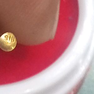 916 Real Gold Nose Pin