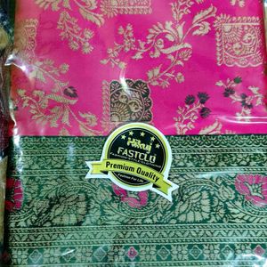 Partywear Saree / New Seal Packed