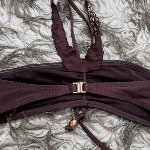 Brown Boho Hnm Bralette