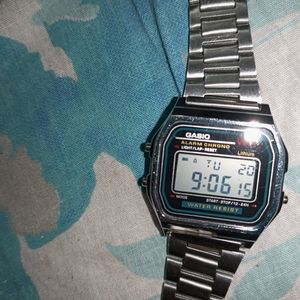 Analog Watch , Silver Casio Copy Unisex .