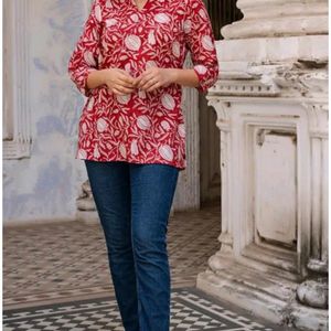 Trending Printed Short Kurti