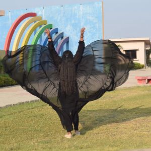 Black Flared Shrug Style