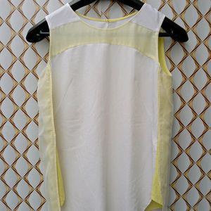 New White Yellow Top