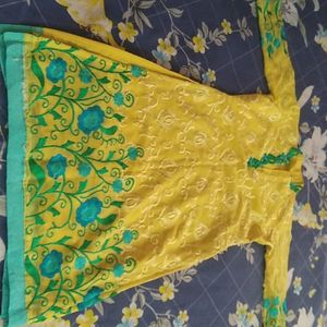 Yellow  Salwar Suit