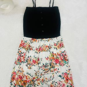 Floral Strappy Dress