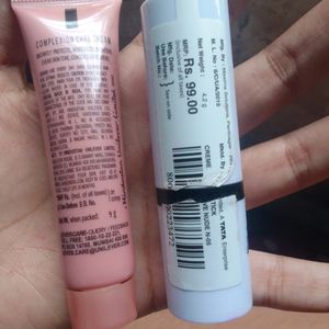 Lakme Cc Cream And Zudio Lipstick