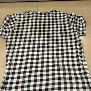 chessboard print t-shirt