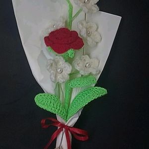 Crochet Rose 🌹 BOUQUET 💐🌹