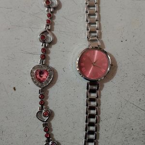 Watch & Bracelet Set