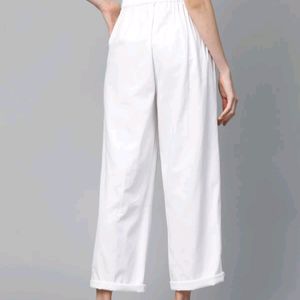 Relaxed Straight Fit Trousers