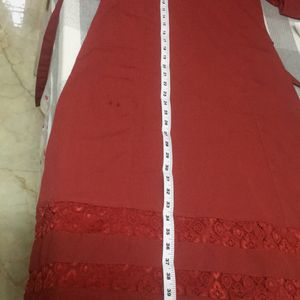 Red Colour Women Dress