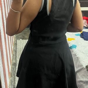 Black Dungaree Skirt Or Dress