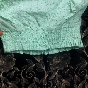 Pure Cotton Frill Top For Kids