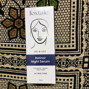 Foxtale Retinol Night Serum