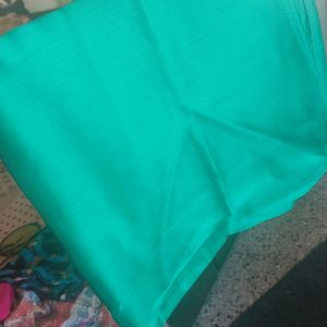 New Simple Green Saree