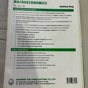 Macro Economics -Class 12