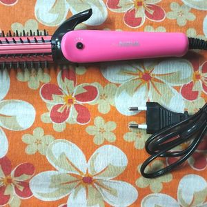 NOVA 3 in 1 Straightner(Pink Colour)